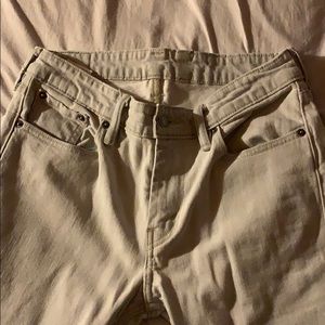 Levi’s 511 slim straight jeans (créame)